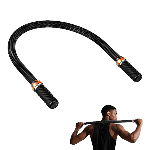 HYAKO S1 3D Flexible Pro Back Massage Rope - Handheld Vibration Therapy Massager & Hands-Free for Lower Back Pain Relief